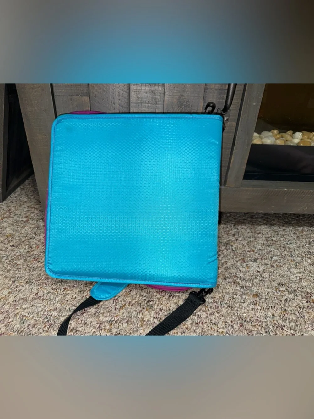 2015 Five Star blue and Gray trapper keeper binder zipper 3 ring‎ binder school